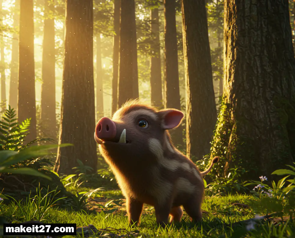 새끼 멧돼지 꿈