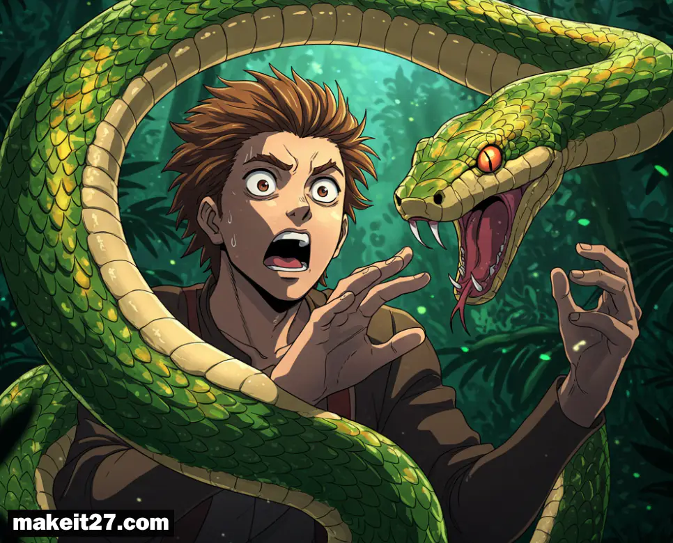 뱀한테 물리는 꿈