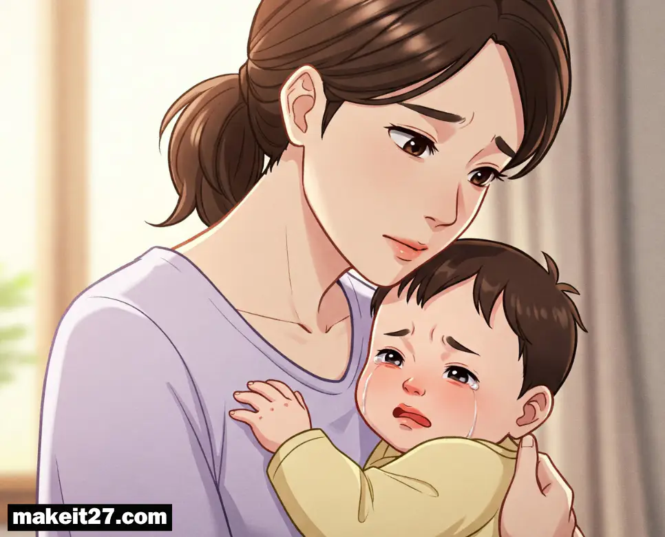 아기가 토하는 꿈