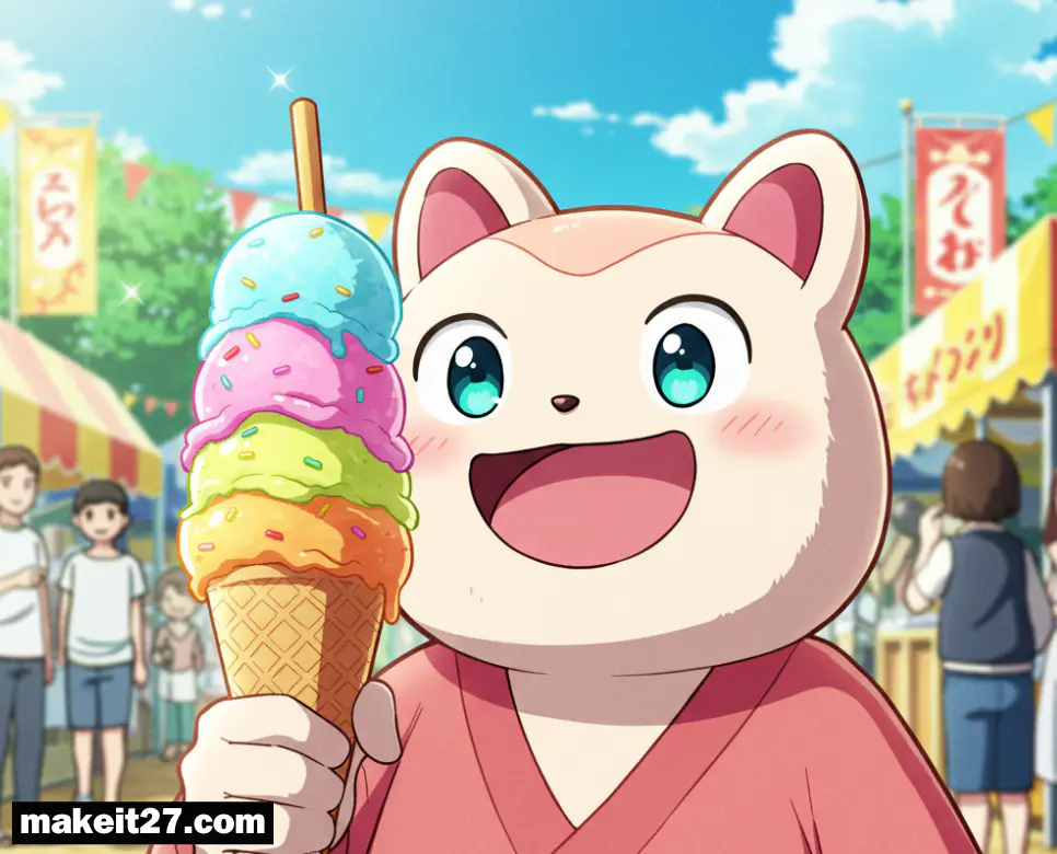 아이스크림 먹는 꿈