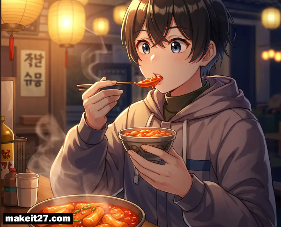 떡볶이 먹는 꿈