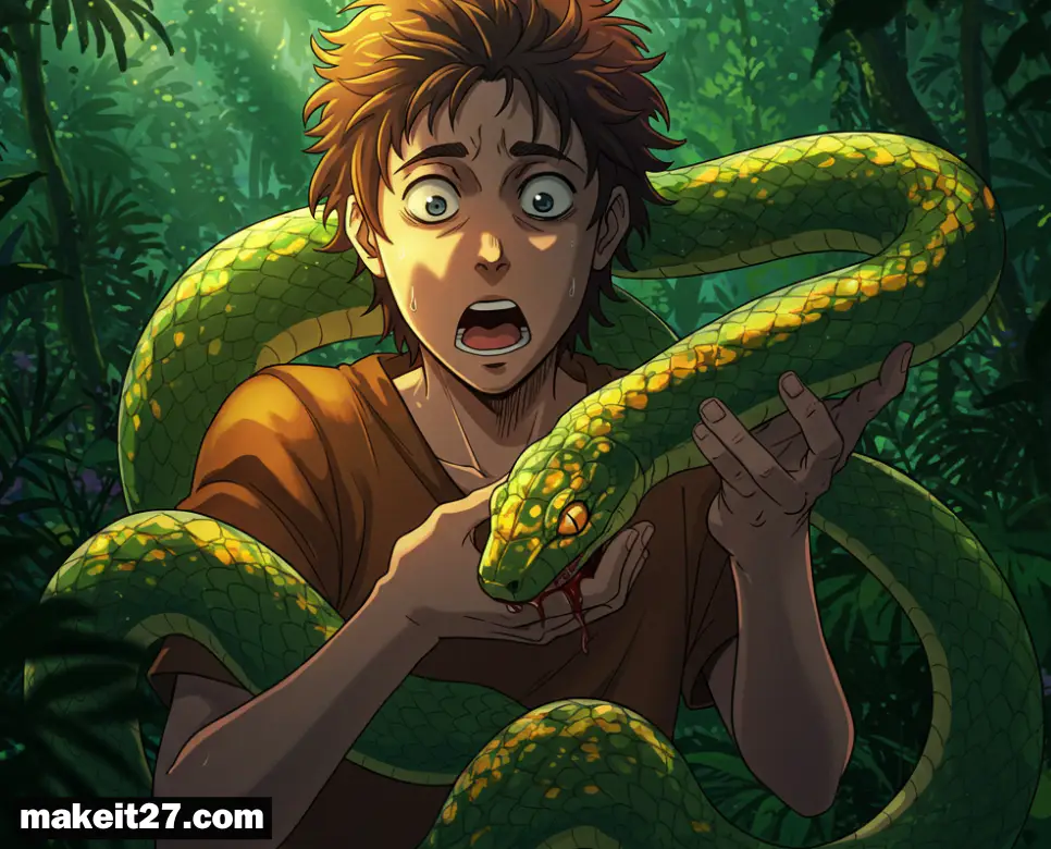 뱀한테 손 물리는 꿈, 음식을 먹는 꿈, 머리를 자르는 꿈: 꿈 해몽