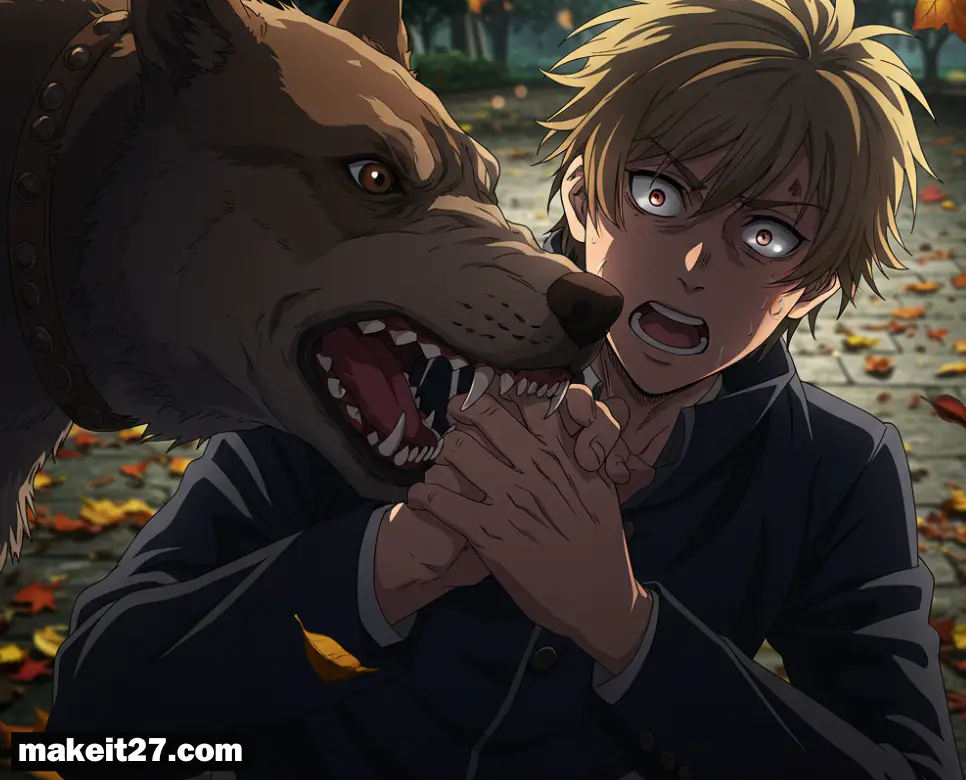 개한테 손 물리는 꿈